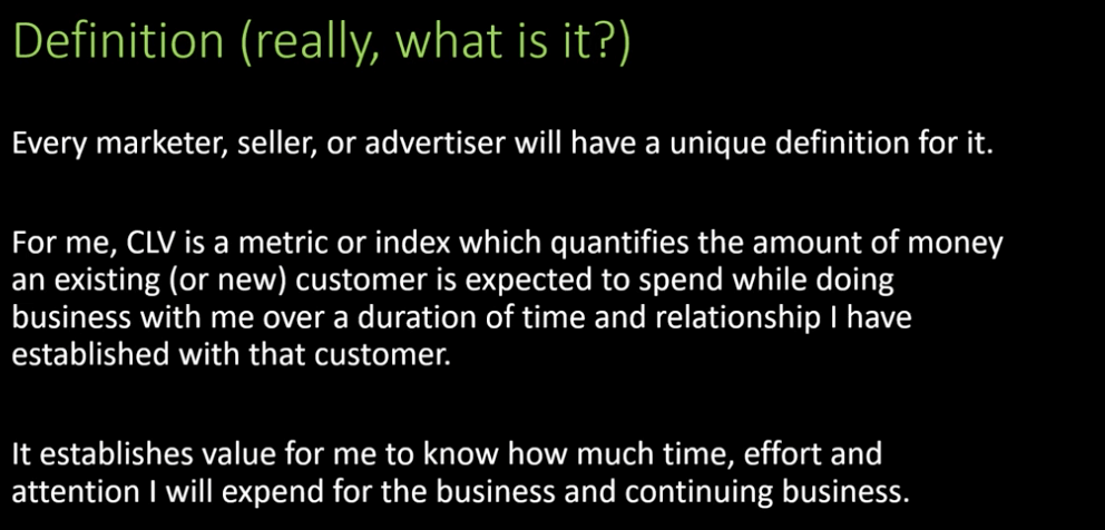 what is clv by definition