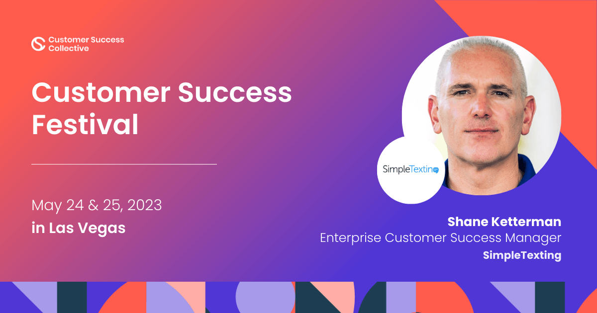 Shane Ketterman, a speaker at the Customer Success Festival in Las Vegas