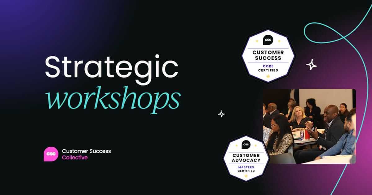 Strategic workshops for customer success