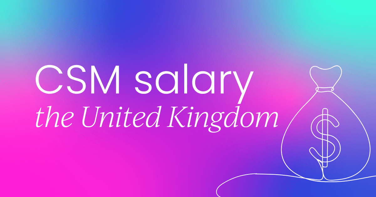 Customer success manager salary UK