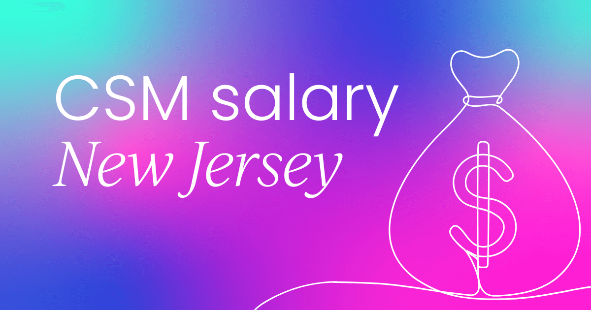 Customer success manager salary  New Jersey