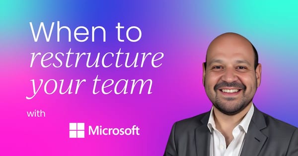 When and how to restructure  your customer success team